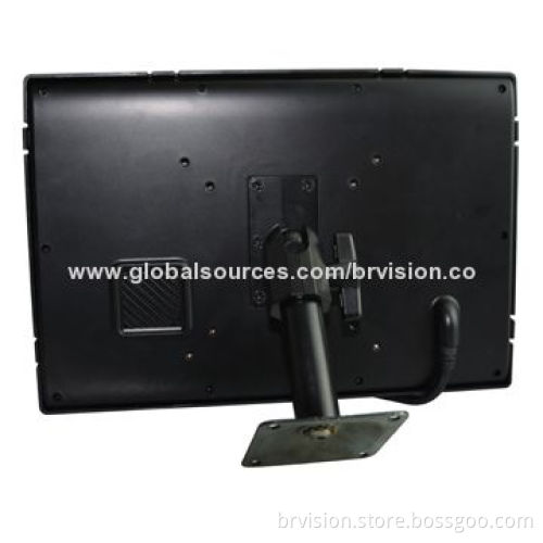 10.1-inch Quad-split Screen Monitor with Detachable Sun Shield, Remote Controller